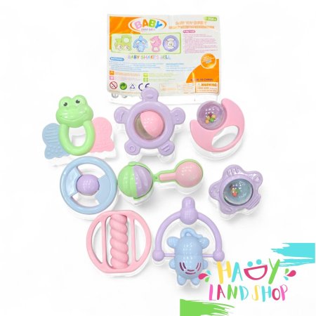 خرخيشة اطفال 8 قطعة